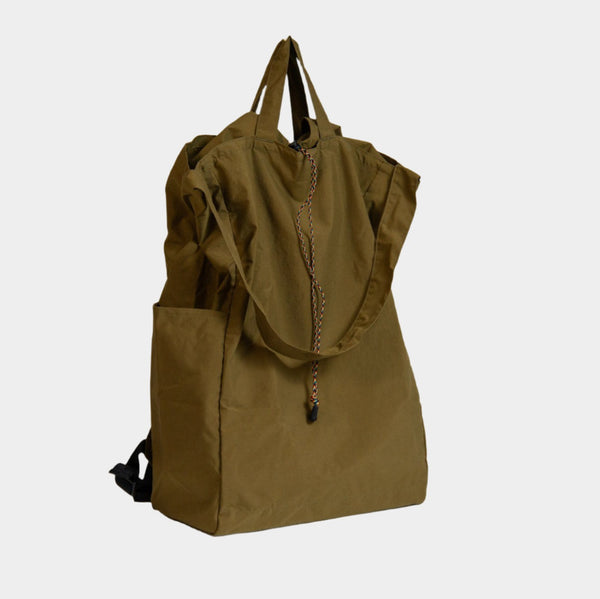 Pocketable 3 Way Rucksack, Coyote Brown | tokyobike