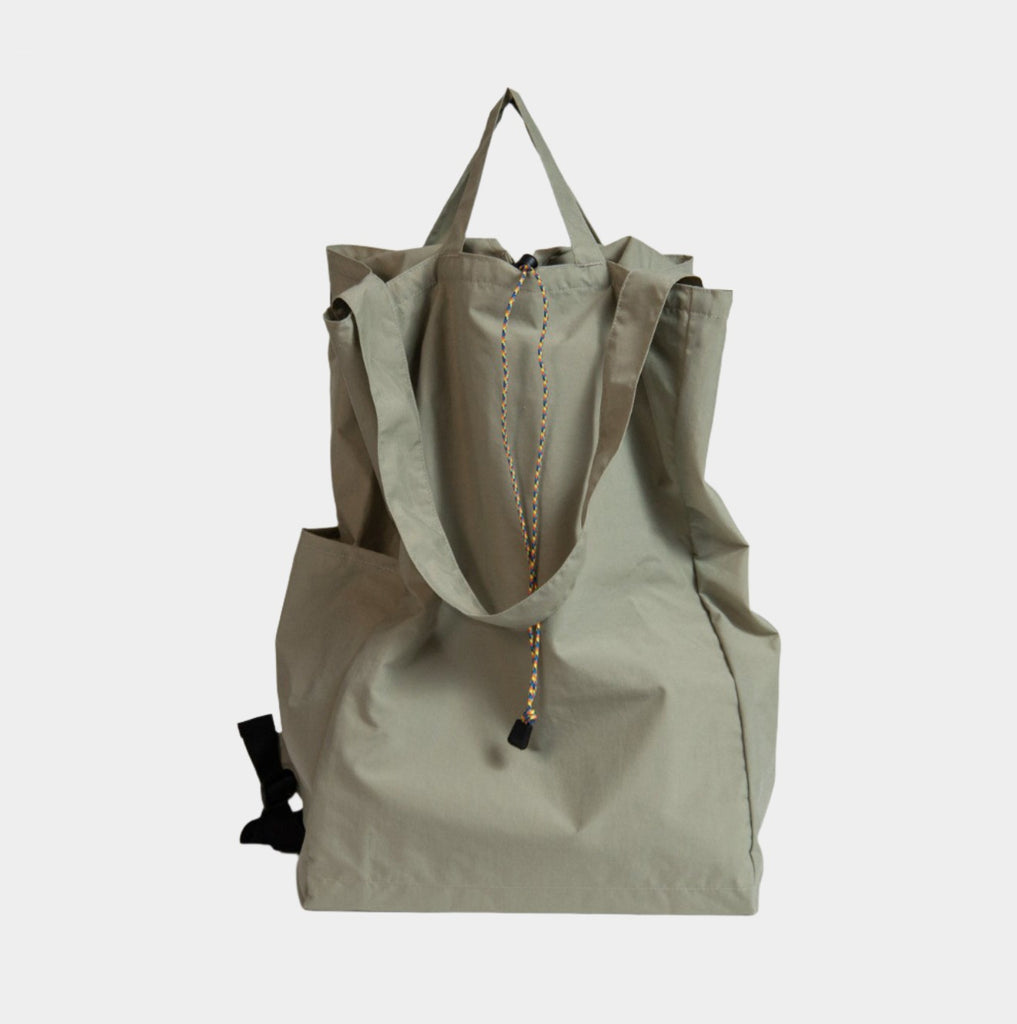 【NOIAGO】25SS PACKABLE TWO WAY BACKPACK ★ (5色) Pocketable 3 Way Rucksack, Light Khaki | tokyobike