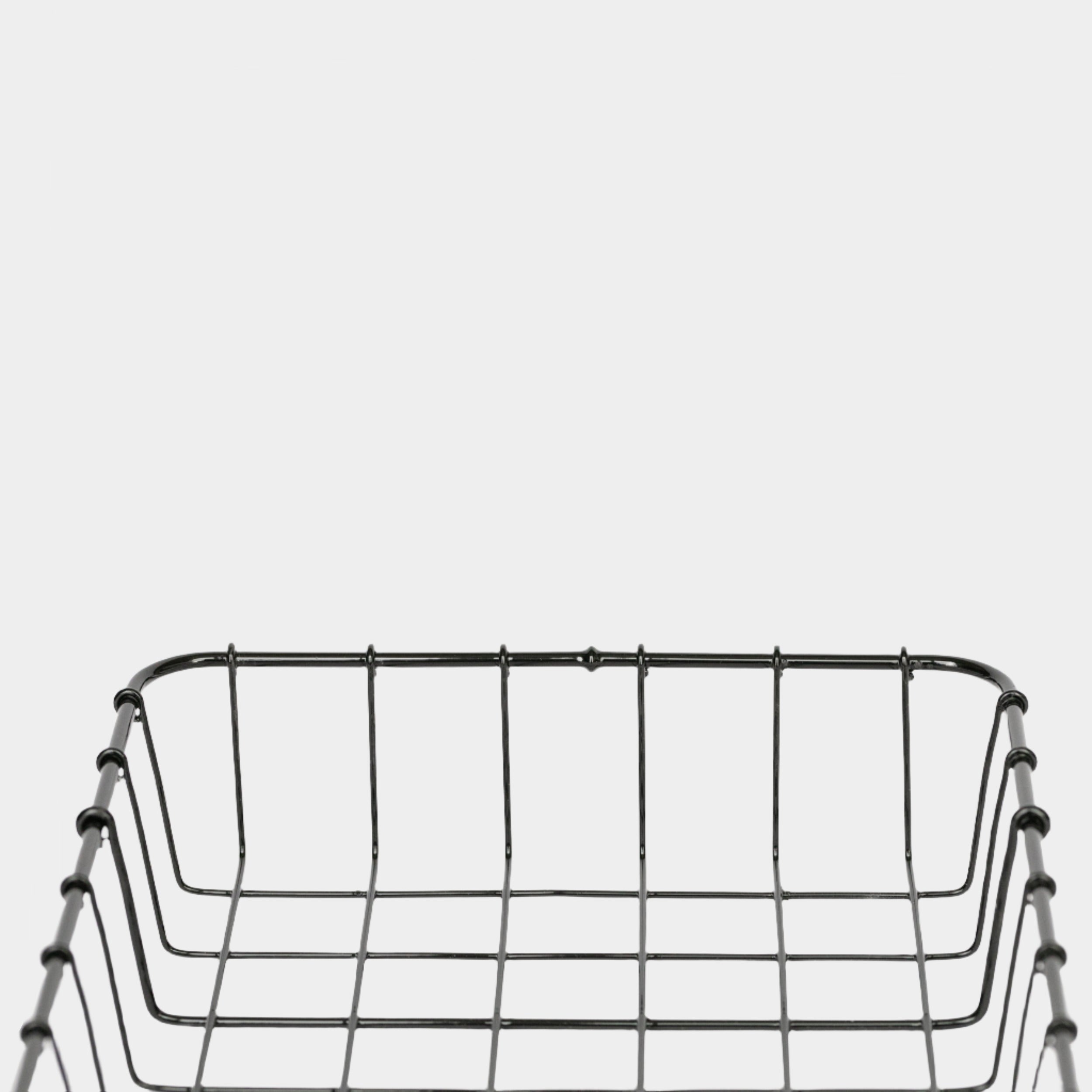 Half Basket #137, Black