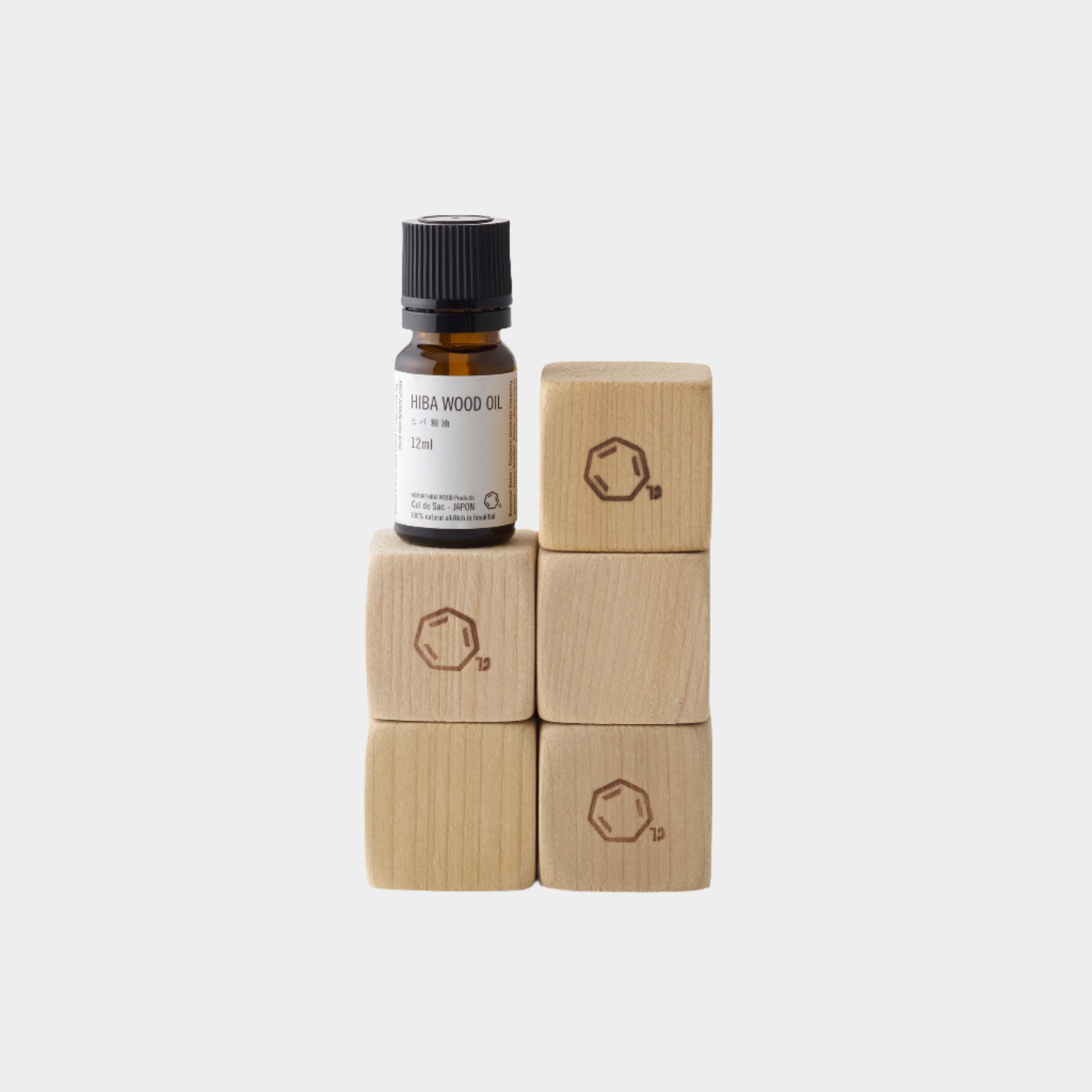 Hiba Blocks + Hiba Wood Oil