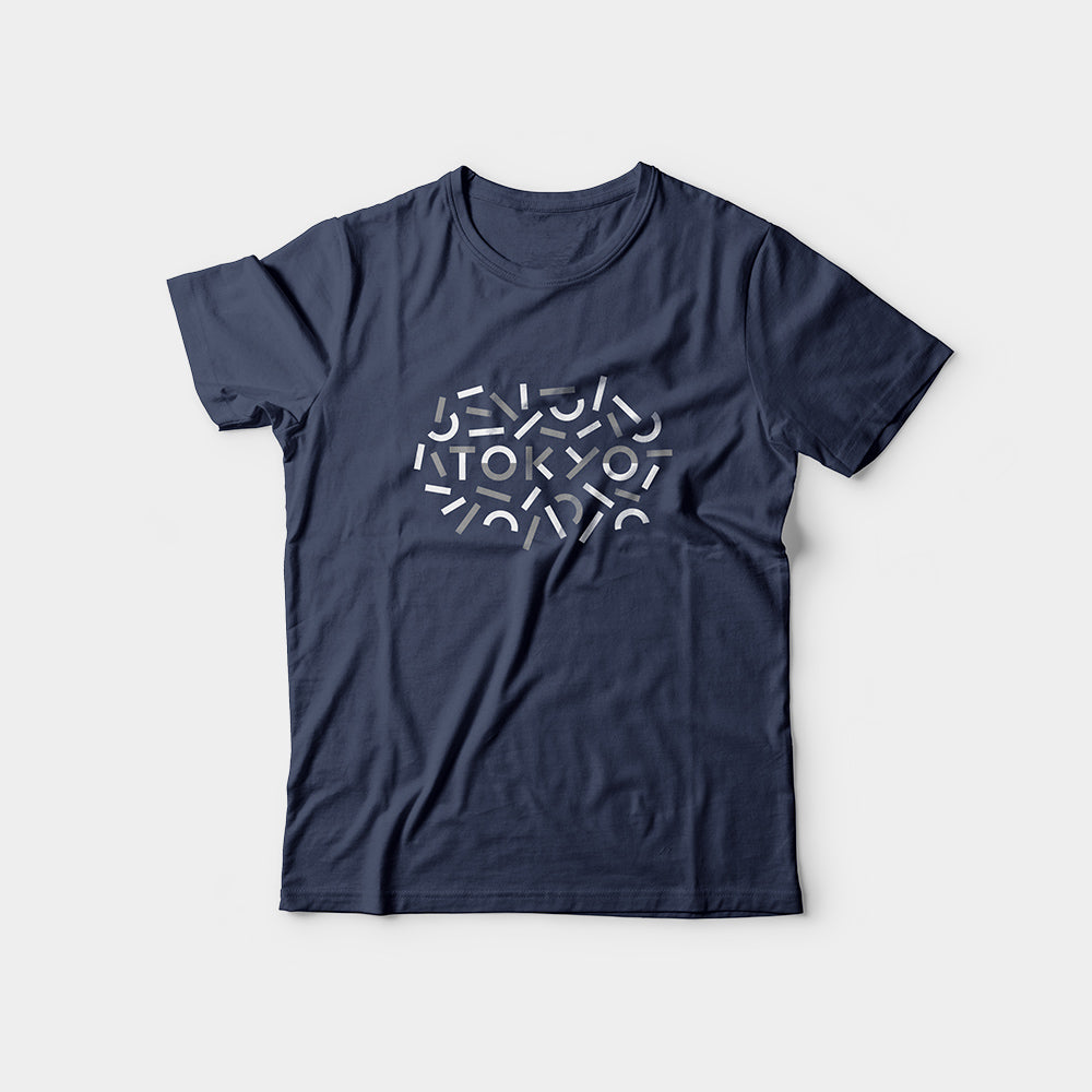 Jumble Tee, Navy