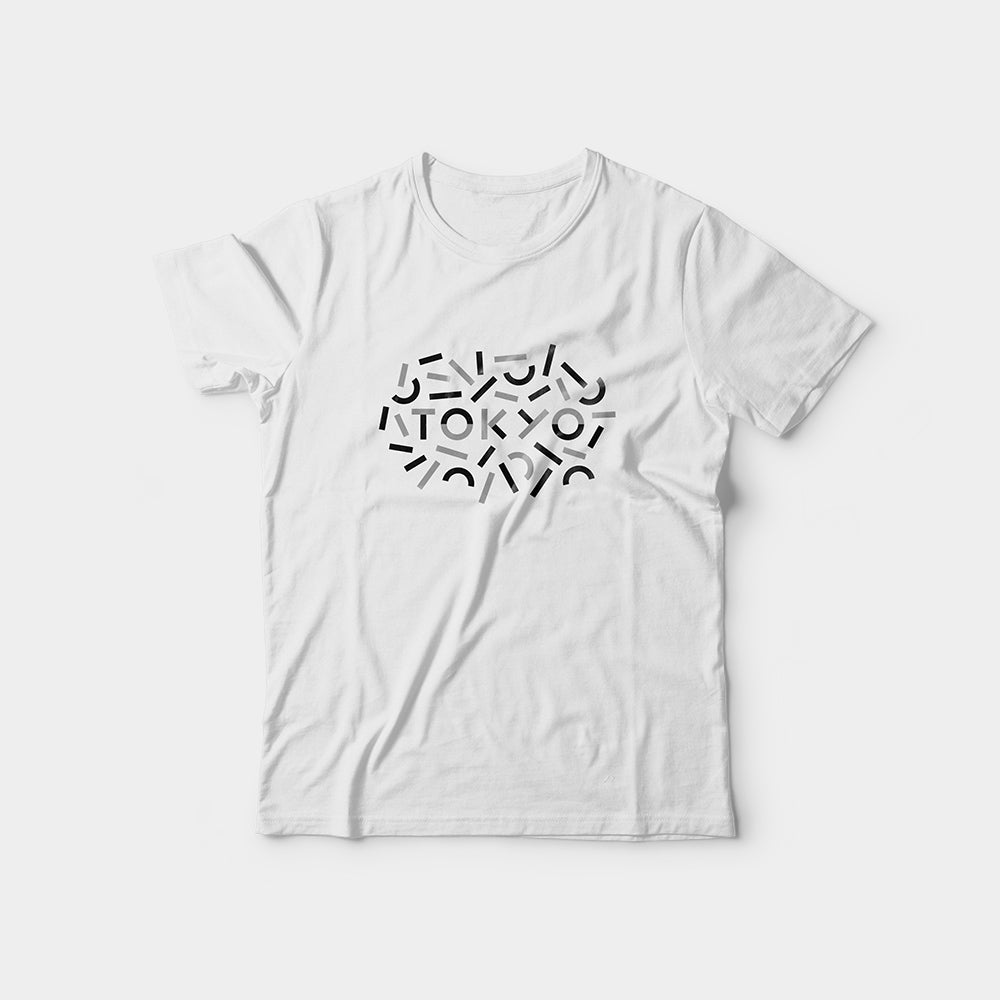 Jumble Tee, White