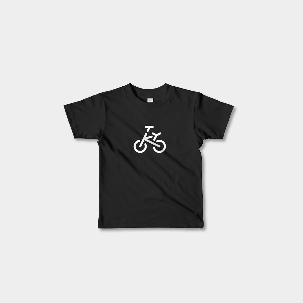 little tokyo/bike Tee, Black