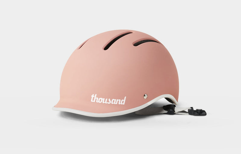 Thousand Jr. Kids Helmet - Power Pink (with nylon straps)