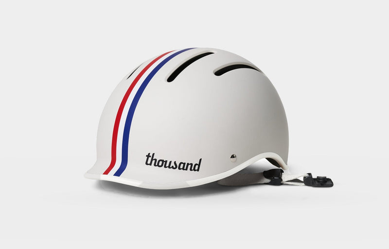 Thousand Jr. Kids Helmet - Speedway Creme (with nylon straps)
