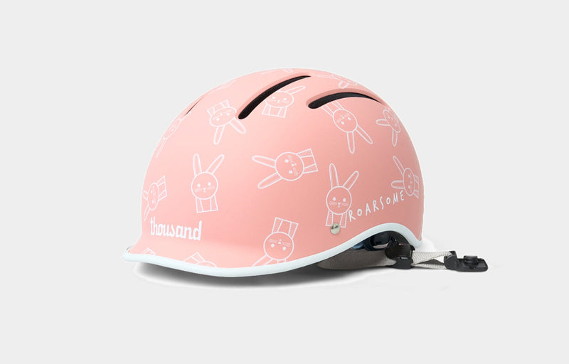 Thousand Jr. Kids Helmet - Roarsome - Hop the Bunny