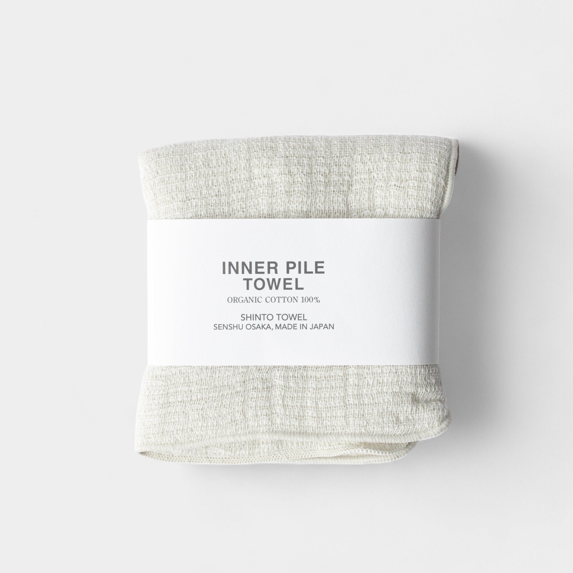 Inner Pile Towel, Ivory