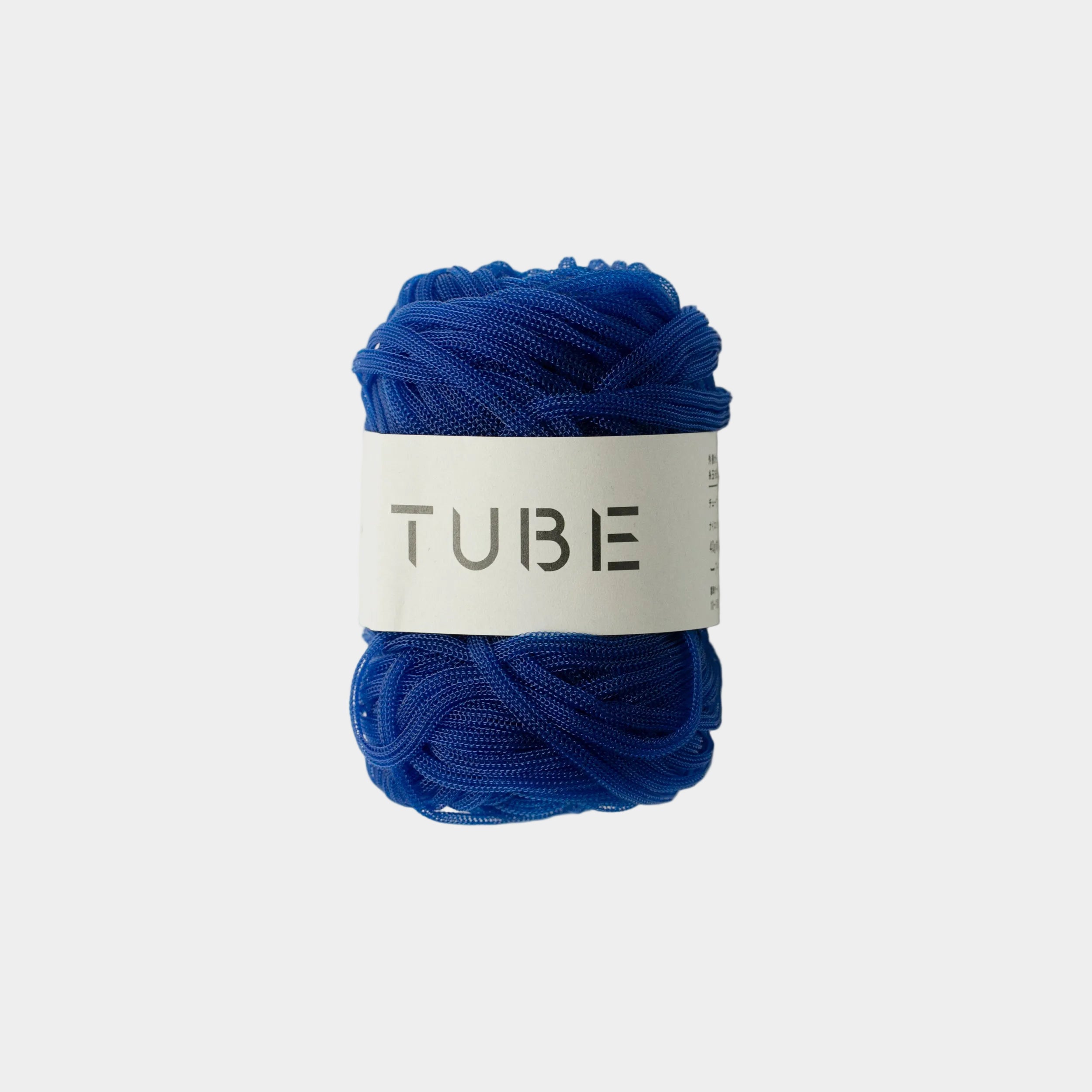 Tube Yarn, Blue