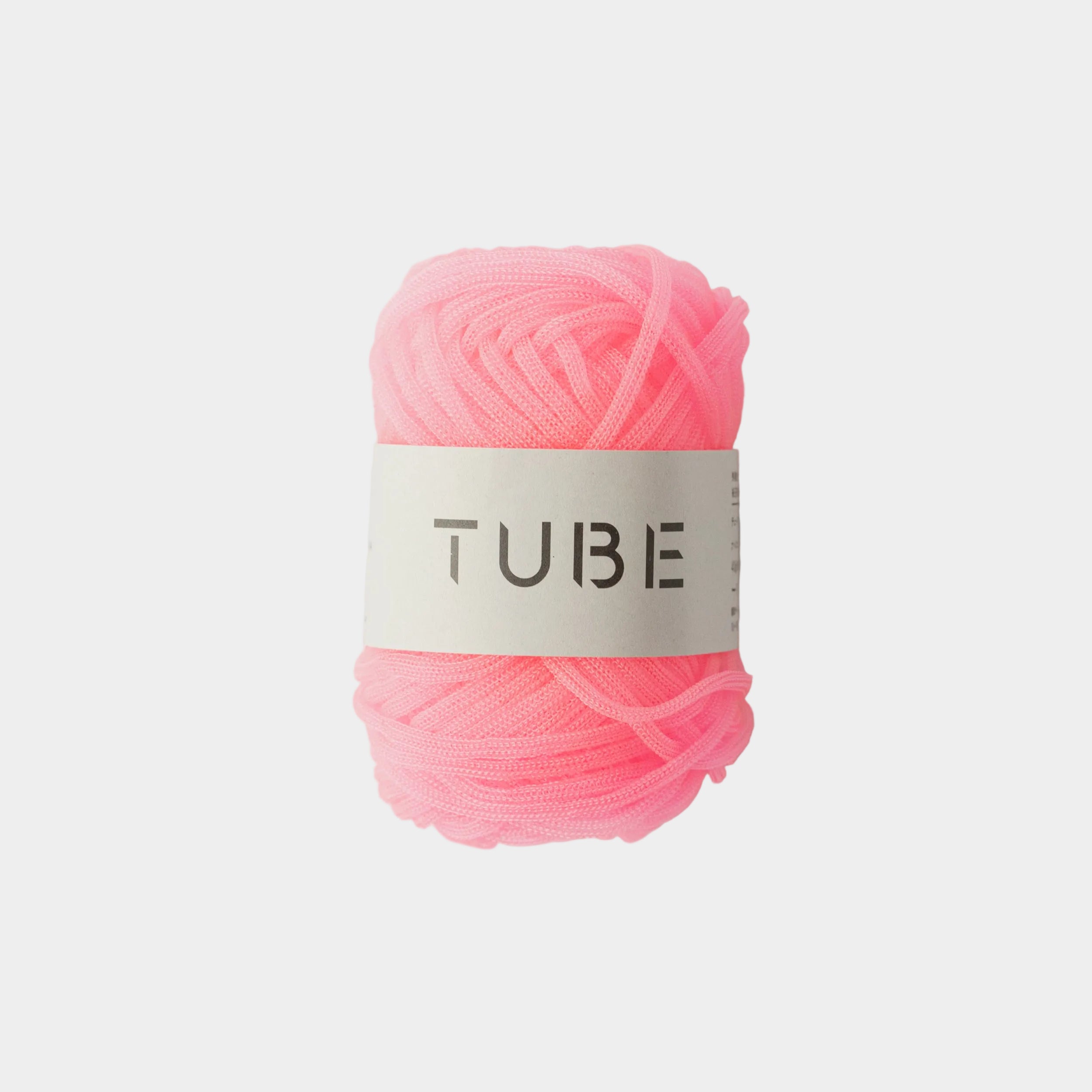 Tube Yarn, Neon Pink