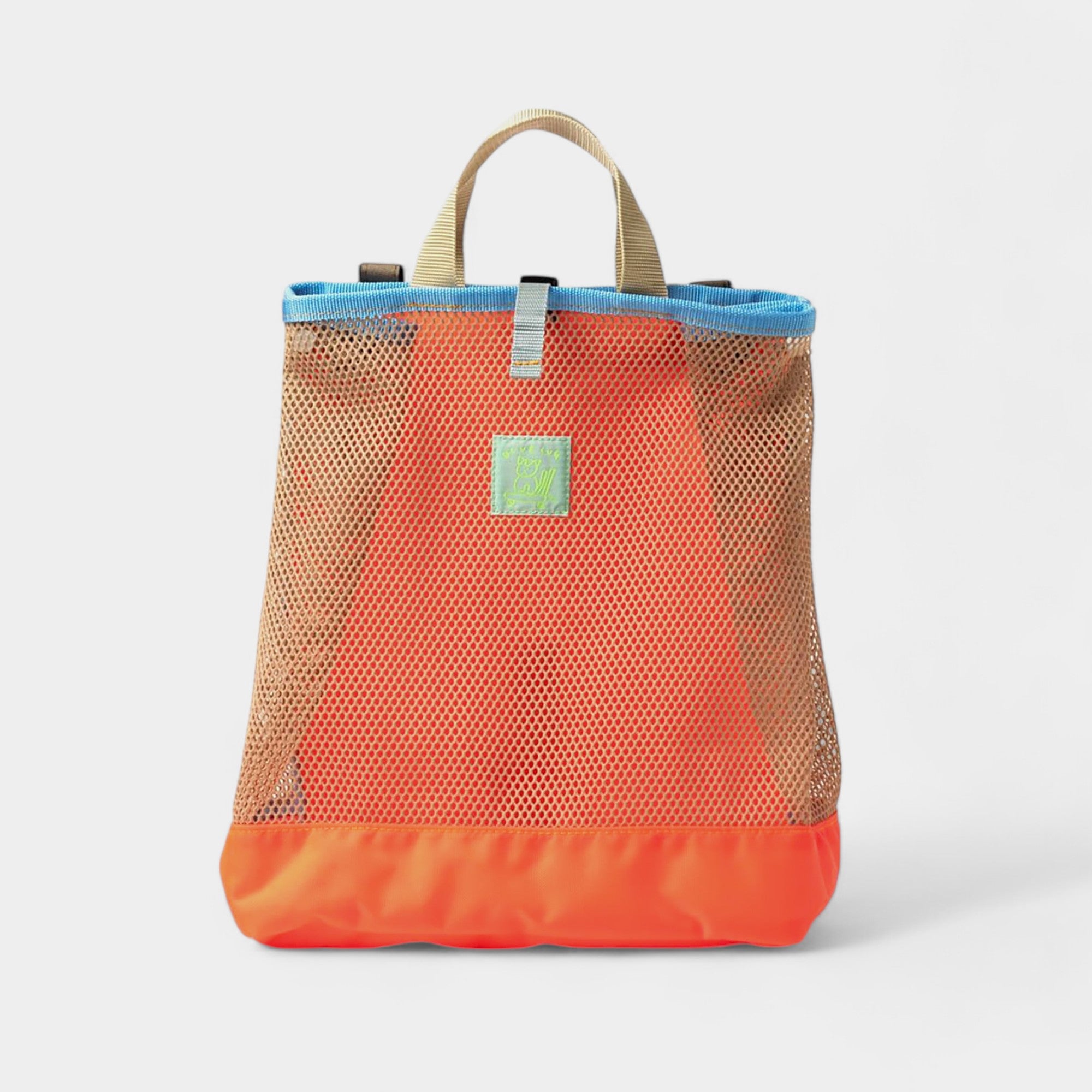 3 Way Pannier / Backpack / Tote, Orange