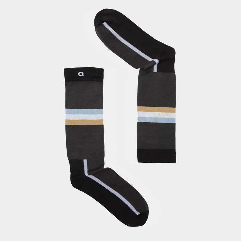Mid-Stripe Crew Sock - Lombardy