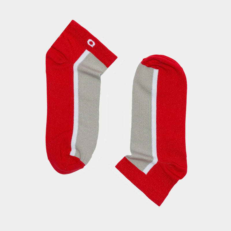 Mid-Ankle Sock - Crimson