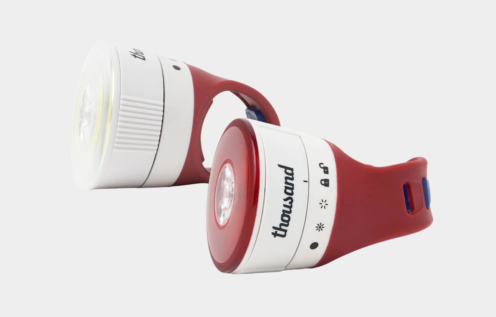 Traveler Magnetic Bike Lights, Speedway Creme