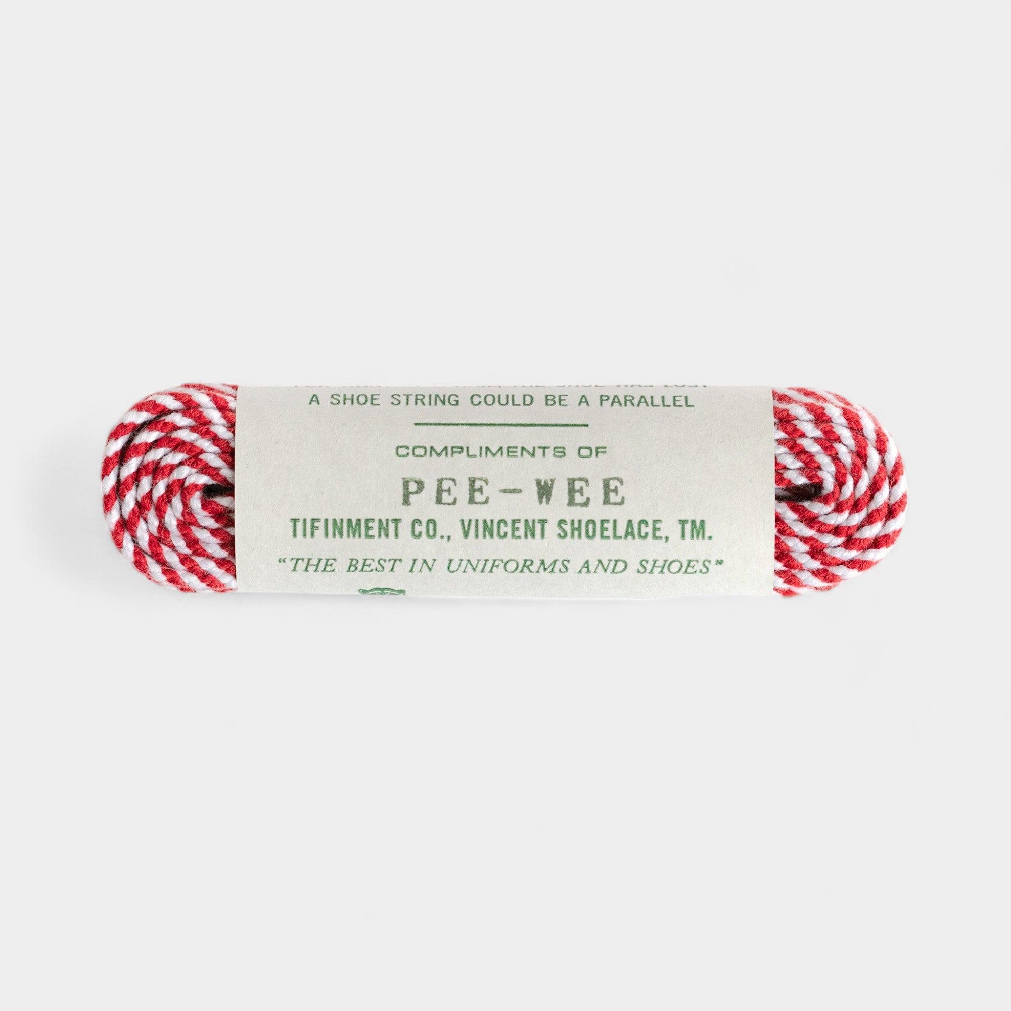 Pee-Wee Shoelaces, Red