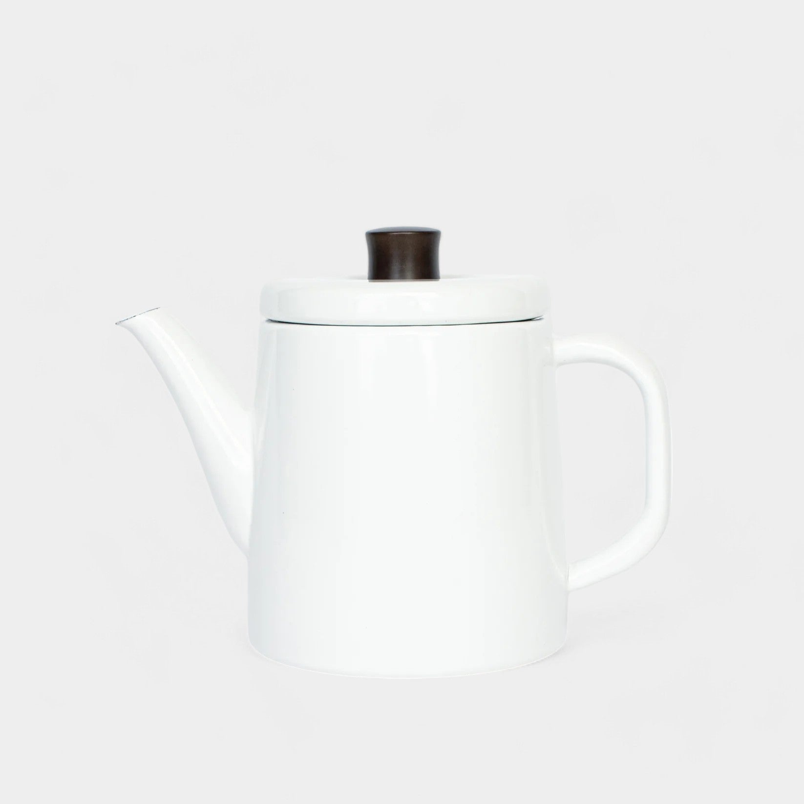 Potoru Enamel Kettle, White