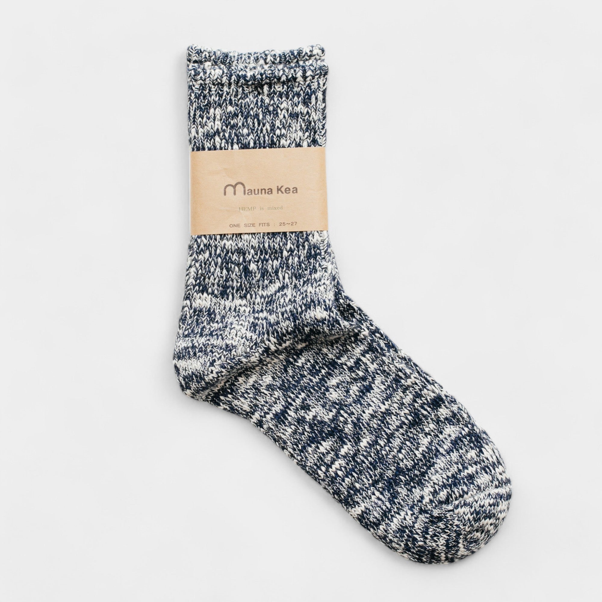 Hemp Mix Socks, Dark Blue