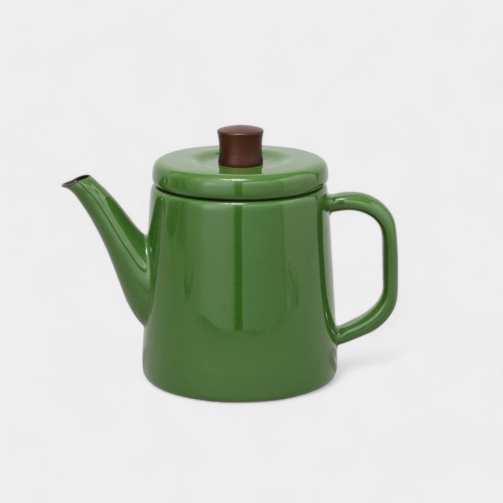 Potoru Enamel Kettle, Green