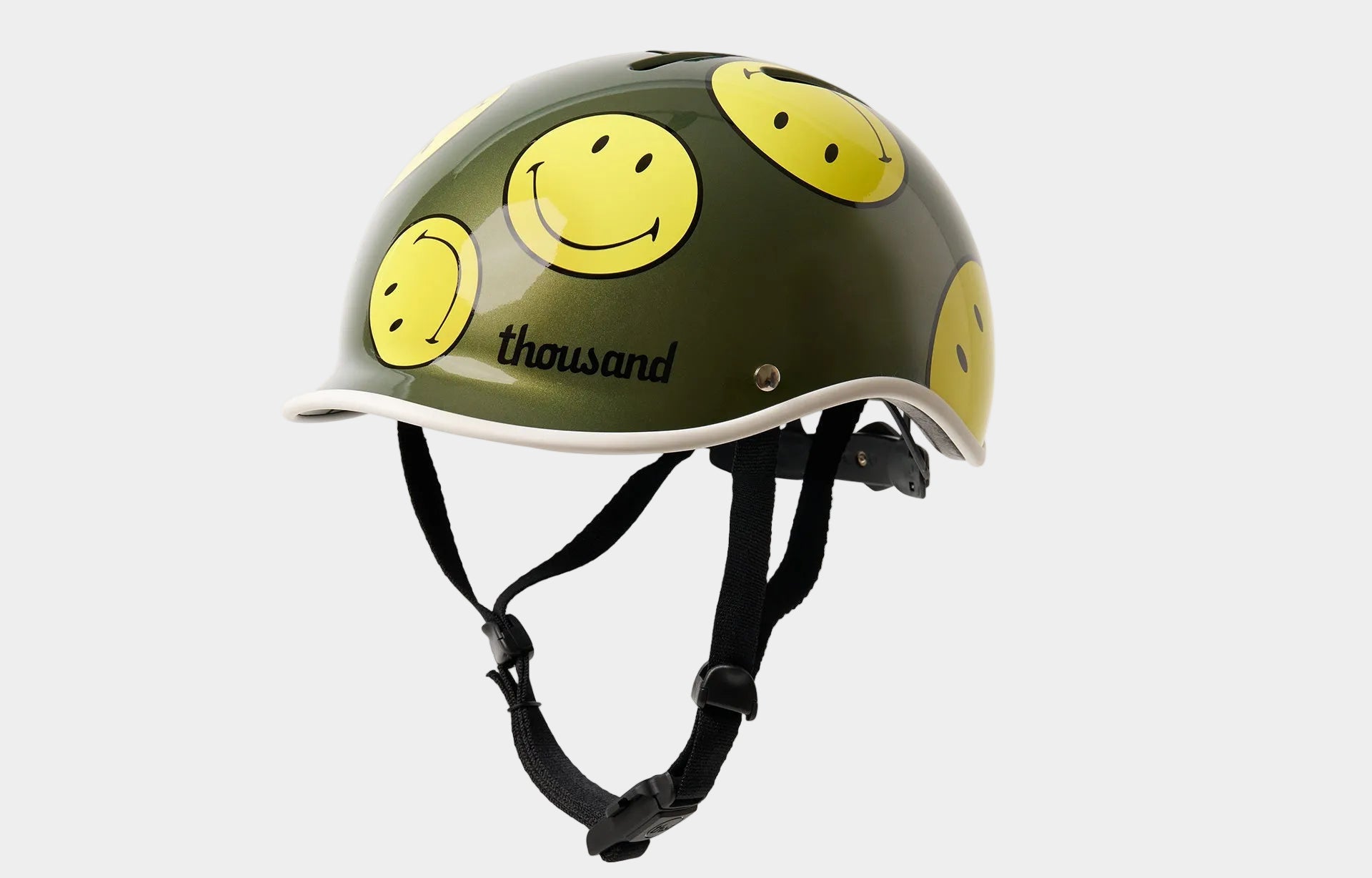 Heritage Bike Helmet, Smiley® Happy Camper